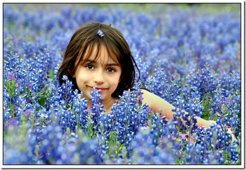 Bluebonnet Fun – Sophia