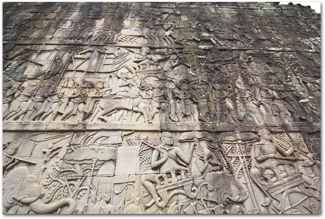 Bayon bas-relief