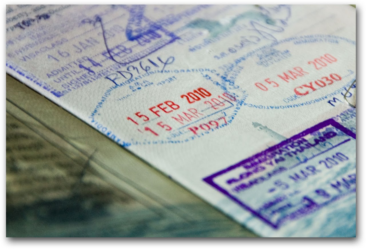 Passport pages