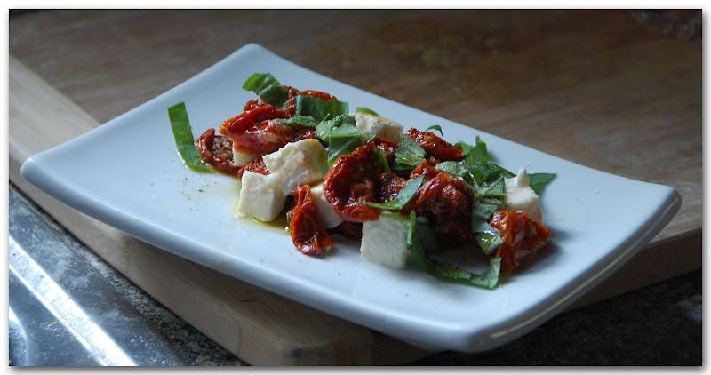 Slow roasted tomato salad