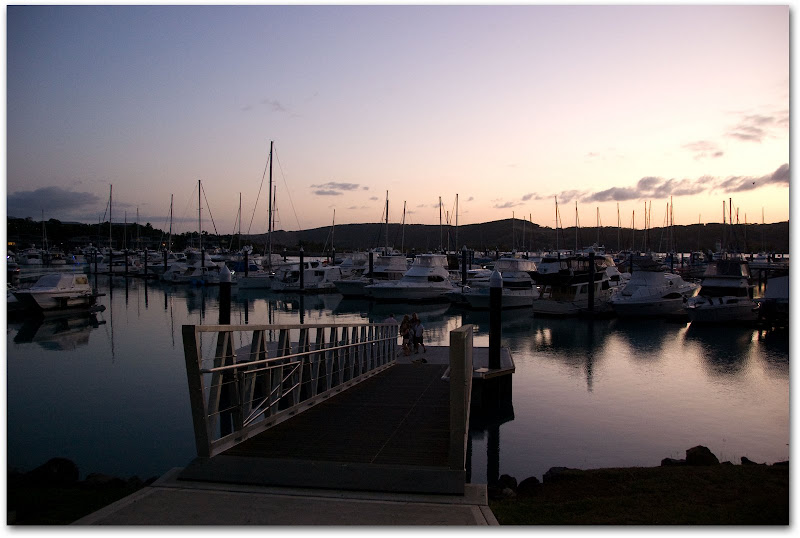 Sunset at the Marina, Hamilton Island
