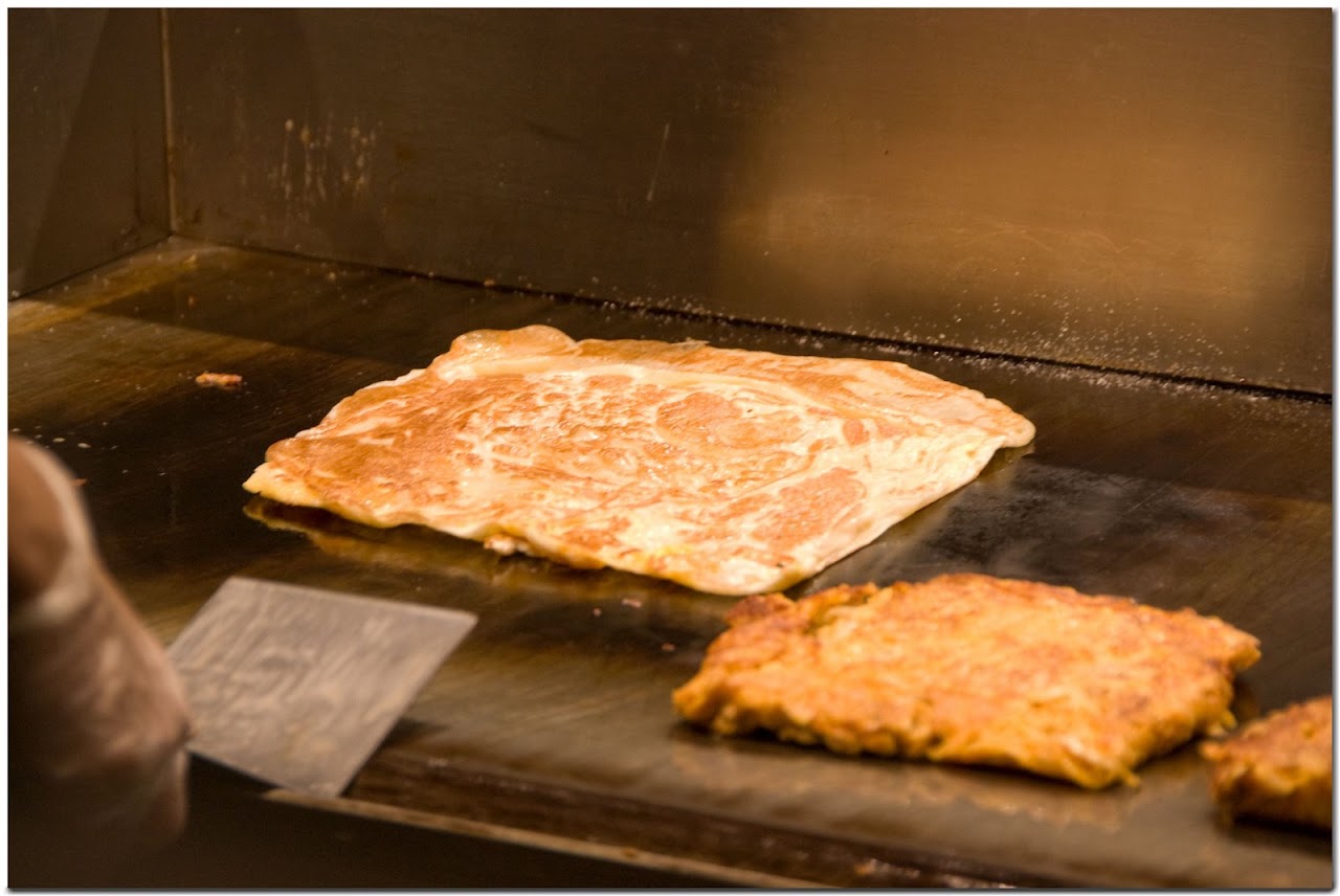 Cooking roti