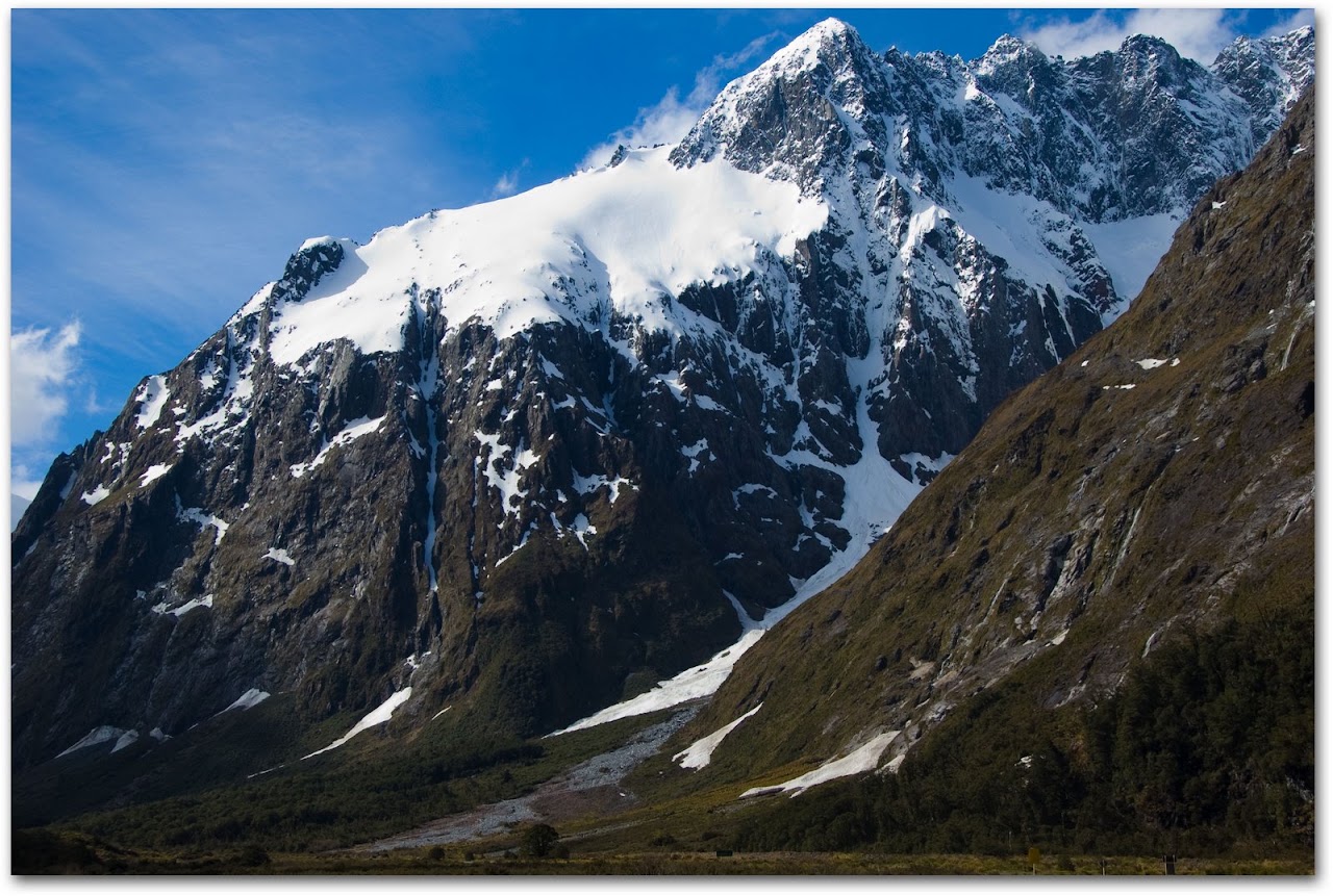 Snow-capped peaks