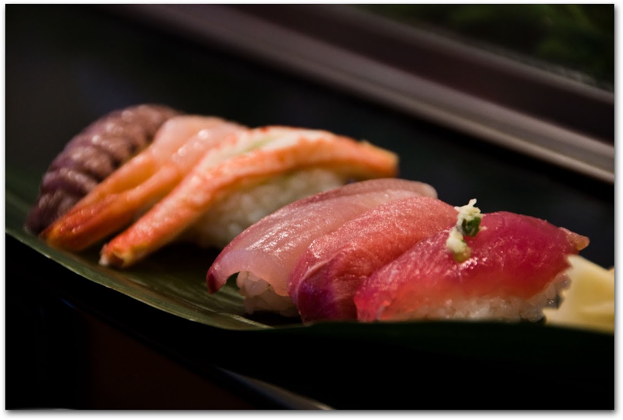 Sushi at Tsujiki Fish Market