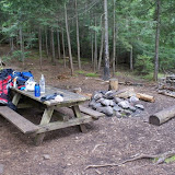 our camp area