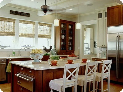 warm and bright kitchen