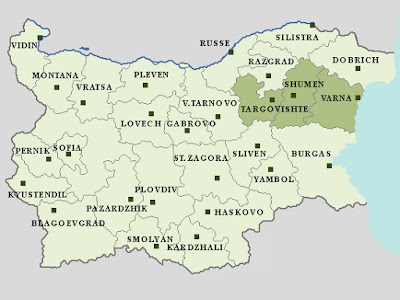 bulgaria map