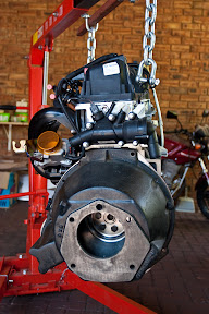 Engine and bellhousing - don't forget the gearbox