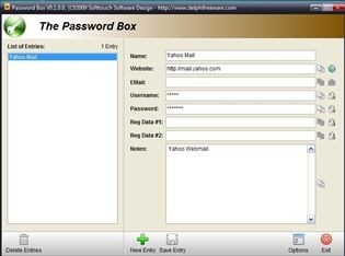 The Password Box 