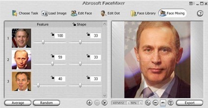 Synthetic Face Maker Fanta Face Mixer