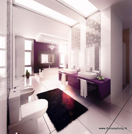 Những thiết kế phòng tắm tuyệt đẹp