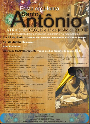 Festa de Santo Antonio 2010