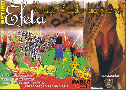 Cartaz Éfeta 2011