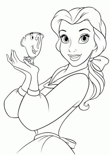 Dibujos de princesas para colorear e imprimir - Imagui