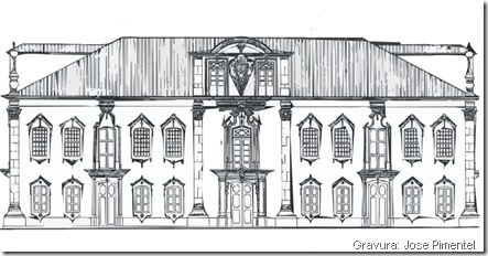 Gravura da Casa Grande gentilmente enviada por Jose Pimentel ou Zé Sanches como todos conhecemos.