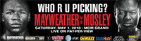 mayweather vs mosley