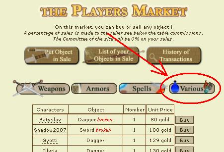The Markets: Various - Dungeons-Treasures: Main Game Online Dibayar Dollar