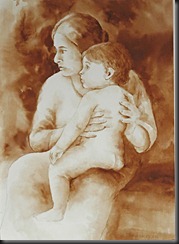 mother_child_6_      16 x 20