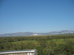 Vanaf de droogtoren.