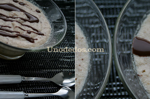 Mousse de mascarpone y castañas