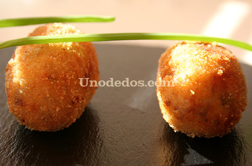 Croquetas de cecina