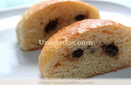 Brioches con pepitas de chocolate