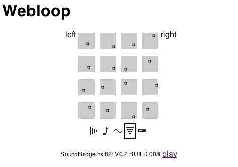 ブラウザだけで音楽作り(Webloop) ブラウザだけで音楽作り(Webloop)