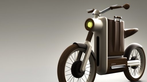 メルヘンな電動バイク(Motobecane Motivo)