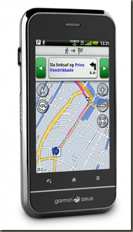 Garmin-Asus A10 Android Smartphone