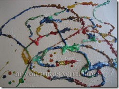 glue + salt + watercolours glue + salt + watercolours