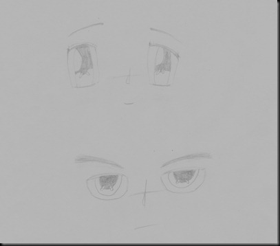 Female Square Anime Eyes_Regular Male Anime Eyes