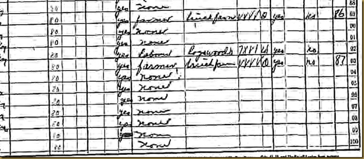 Sarah (Smith) Wagers 1930 Census 3