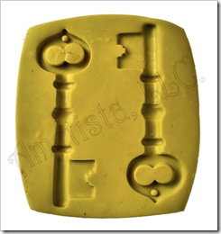 Small Skeleton Keys Mold