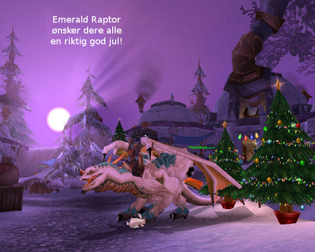 God jul fra Emerald Raptor!