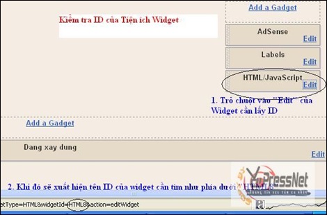 2. Tim ID widget
