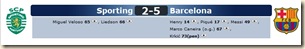 Sporting 2 - 5 Barcelona