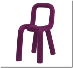 Chaise Bold Moustache Violet