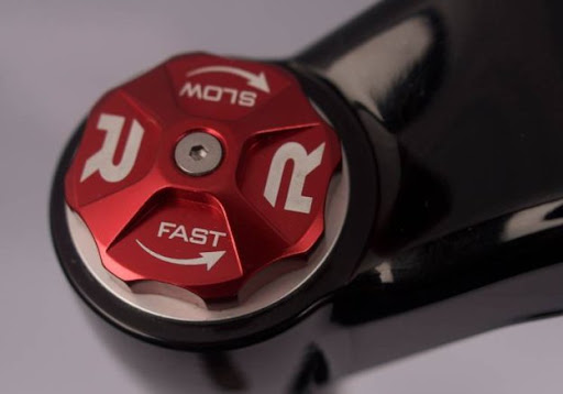 Rebound adjustment knob