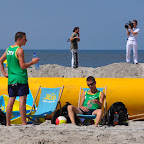 Erik en Dirk beachen op Ameland