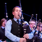 Inveraray & District Pipe Band at Celtic Connections 2010