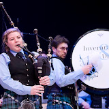 Inveraray & District Pipe Band at Celtic Connections 2010