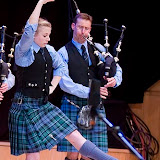 Inveraray & District Pipe Band at Celtic Connections 2010