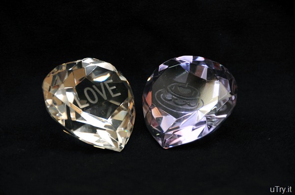 Heart shaped Crystals