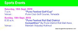 Sports Events Galore During Pune Fest 2010