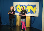 November 26th 2008 KS4 Open evening and year 10 media students host a special TV show 