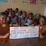  &ndash; Thanks to the Krapf family for paying the school fees for Lucy and Ann Marie. They are in their Girl Scout Uniforms with their classmates. February 2008 …. © 2008 NHA Photos