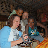  &ndash; reviewing video at Ramada's…. © 2008 NHA Photos, James Mansaray: Photographer