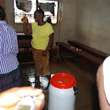  &ndash; All Volunteers, no money to hire help, the Clinic is cleaned after flood. …. © 2008 September NHA Media Photos, Salu Bangura, photographer.