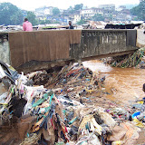  &ndash; Flood Damage: Kroo Bay cleans up after flood. …. © 2008 September NHA Media Photos, Salu Bangura, photographer.