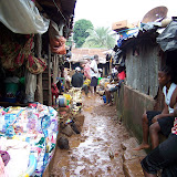  &ndash; Flood Damage: Kroo Bay cleans up after flood. …. © 2008 September NHA Media Photos, Salu Bangura, photographer.